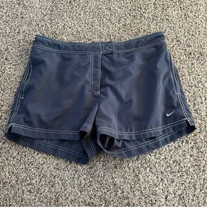Nike Women's Dark Blue Athletic Shorts